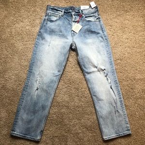 NWT Gap High Rise Straight Crop Jeans